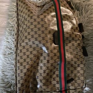 Authentic Gucci Travel Luggage